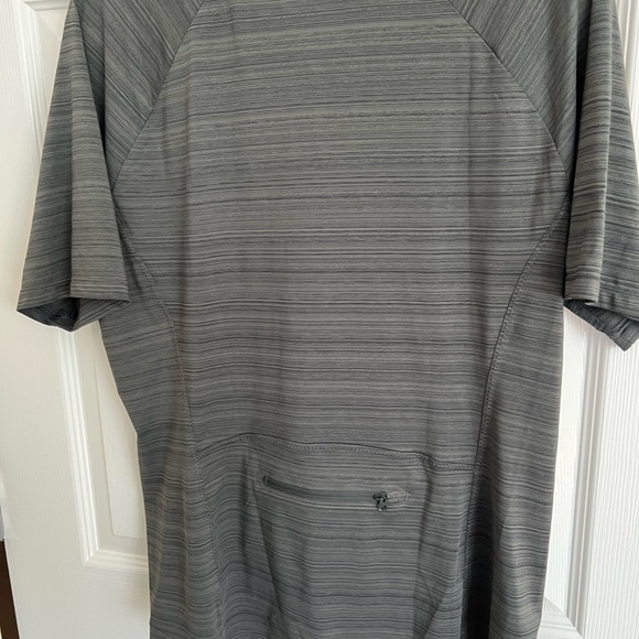 Athleta Swim Shirt Olive Green Short Sleeve - Picture 5 of 8